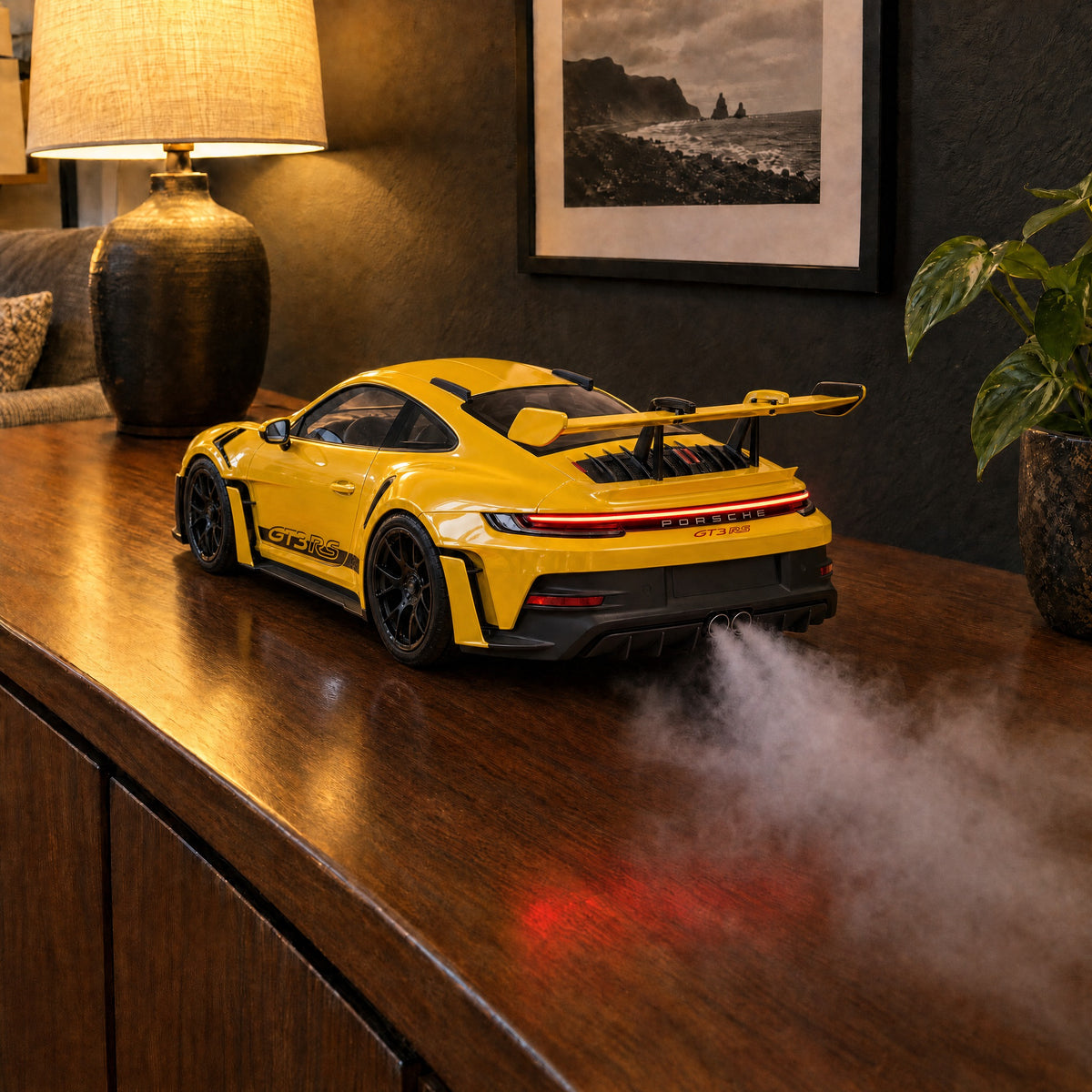 VaporDrive Car Mist Humidifier - Porsche 992 GT3RS / Yellow